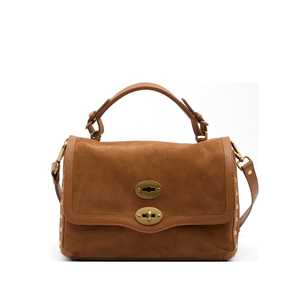 Zanellato Postina S turnlock dorsoduro suede bag