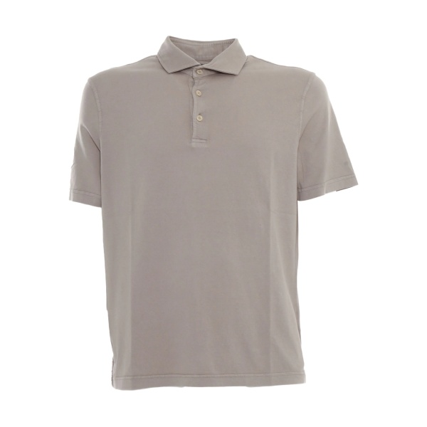 Zero short-sleeve cotton polo shirt