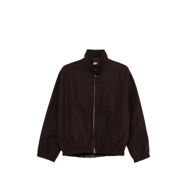 zip-up bomber jacket