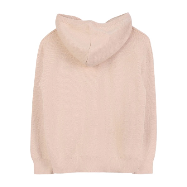 zip-up hooded sweatshirt