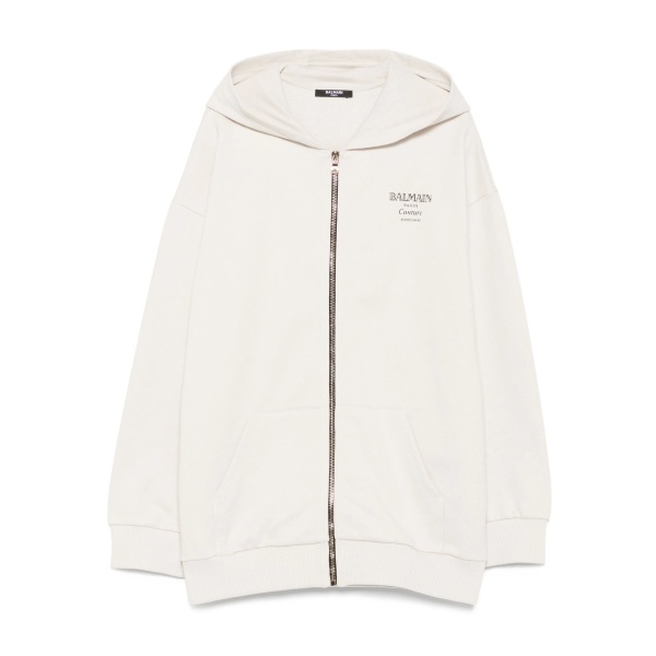 zip-up hoodie
