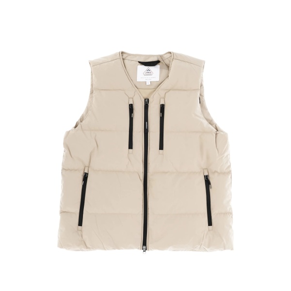 zip-up padded gilet