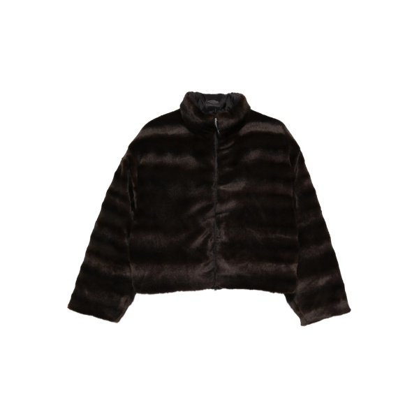 zip-up ski jacket