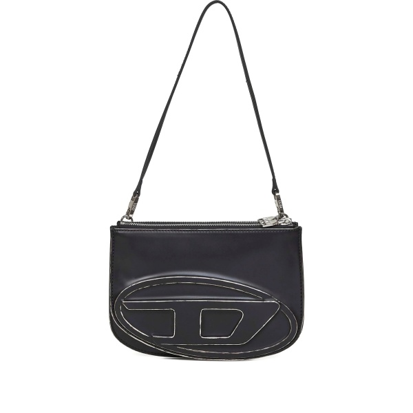 1DR Twin embossed-logo shoulder bag