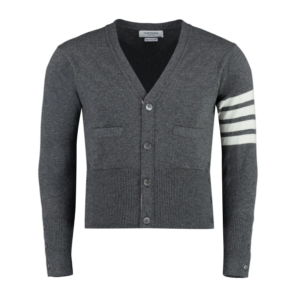 4-Bar cashmere cardigan