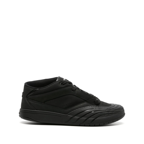 4G-appliqué tonal sneakers