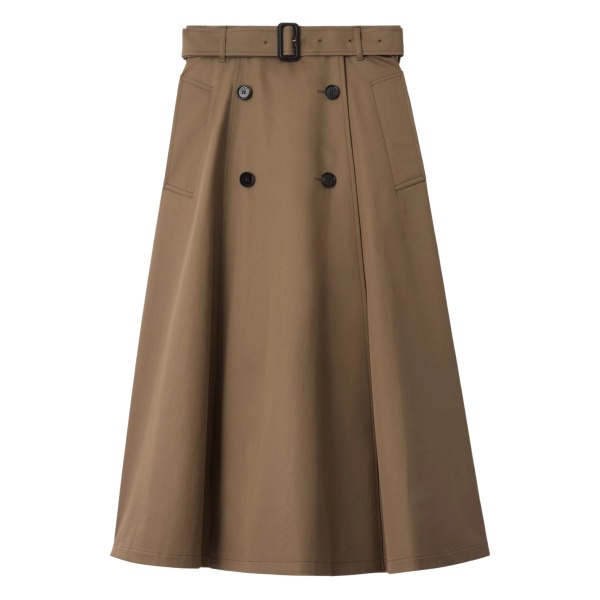 A-line midi skirt