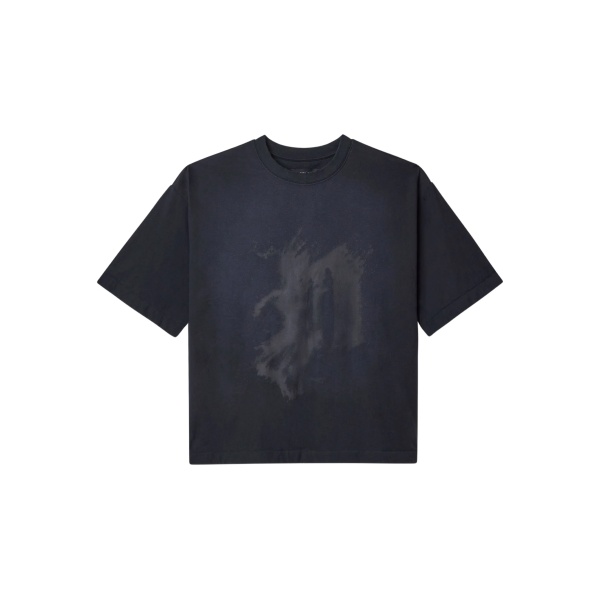 abstract-print cotton t-shirt