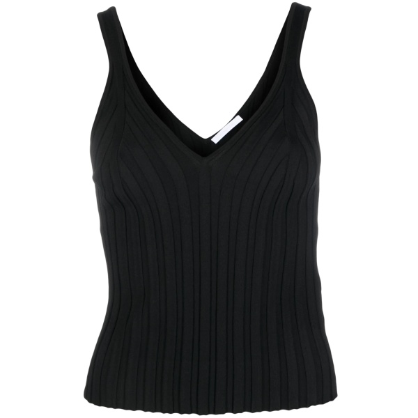 Angela V-neck knitted top