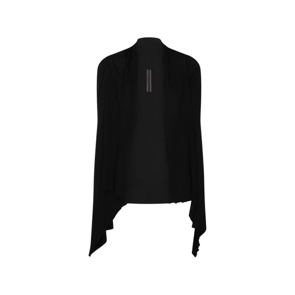 asymmetric draped cardigan