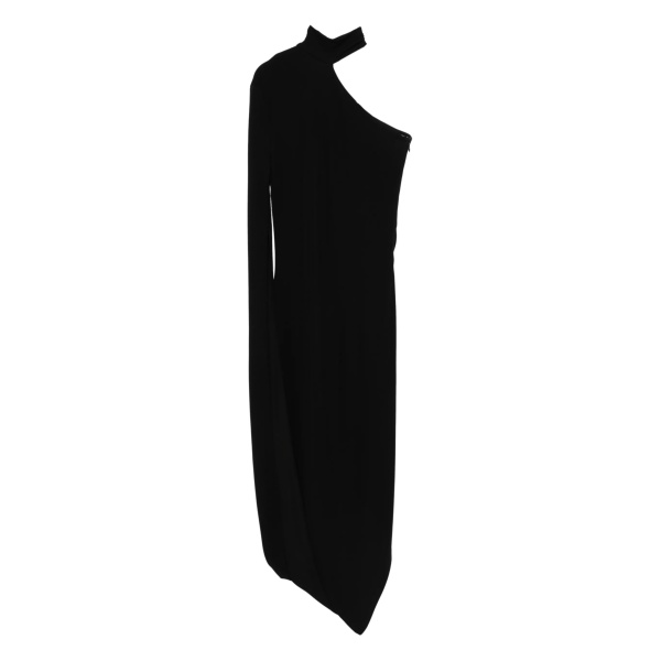asymmetric midi dress