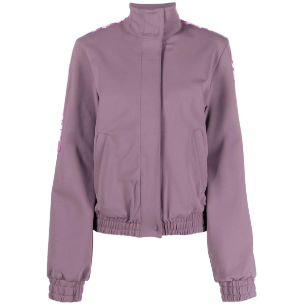 athletic logo band track jacket