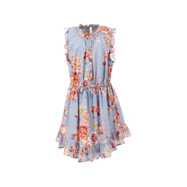 Awaken floral-print ruffled dress