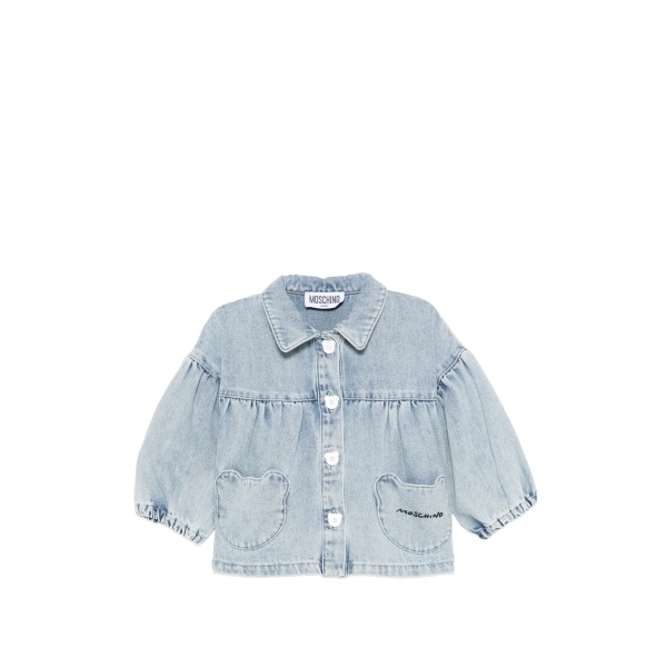 balloon-sleeve pockets jacket