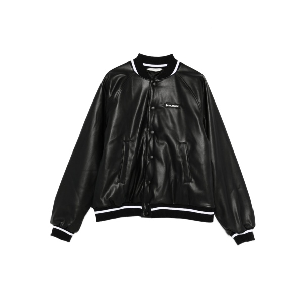 baseball-collar bomber jacket