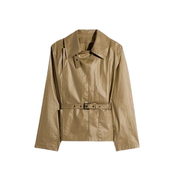 belted jacket