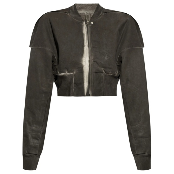 bleach-wash jacket