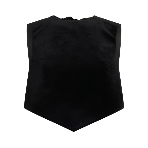 bow-detail sleeveless top