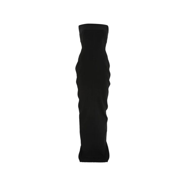 Bustier Gown strapless sculpted maxi dress