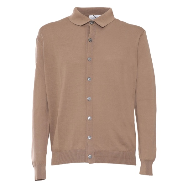 button-fastening cardigan