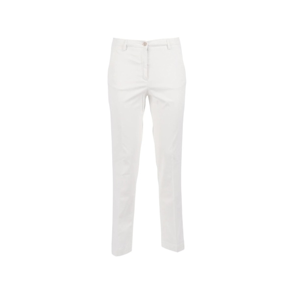 button straight trousers