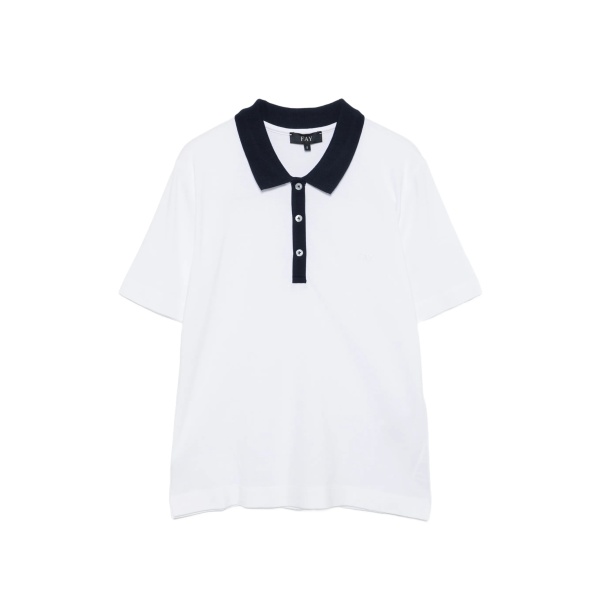 buttoned collar polo