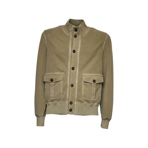 buttoned jacket