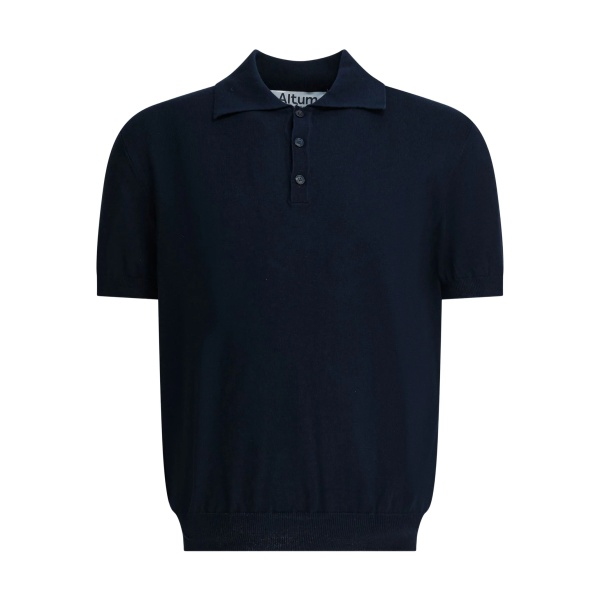 buttoned polo shirt