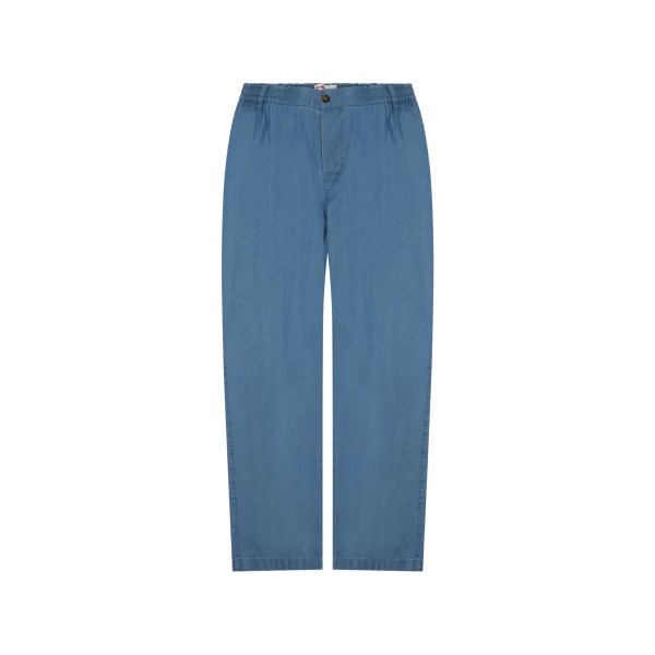 Calais belt-loop buttoned trousers
