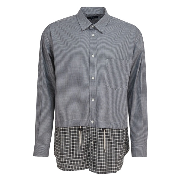 check-pattern shirt