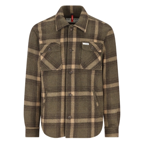 check-pattern shirt
