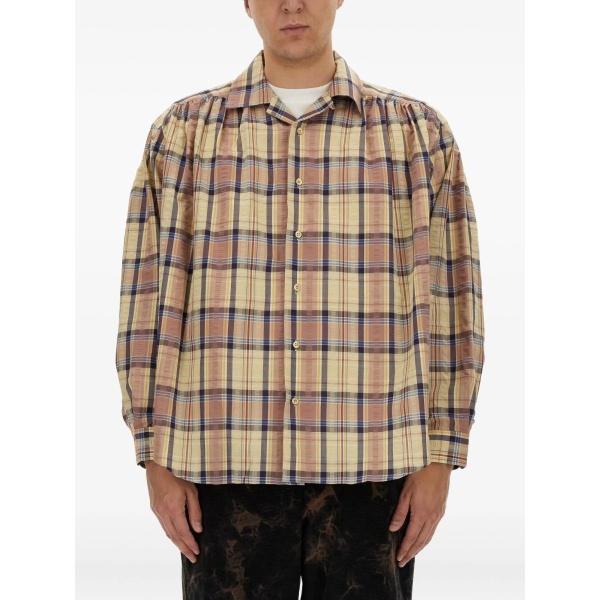 checked cotton shirt