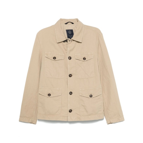 classic-collar shirt jacket