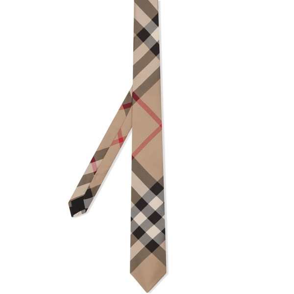 Classic Cut Check Silk Tie