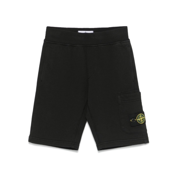 Compass-badge track shorts