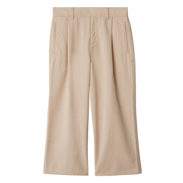 cotton blend trousers