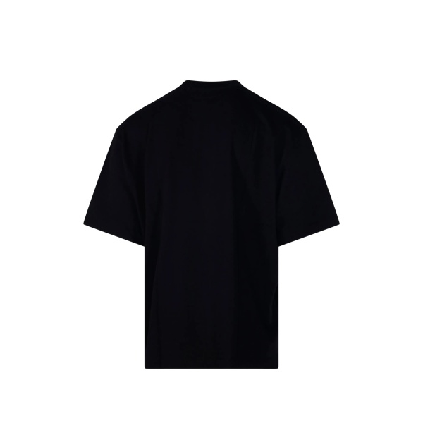crew-neck printed T-shirt