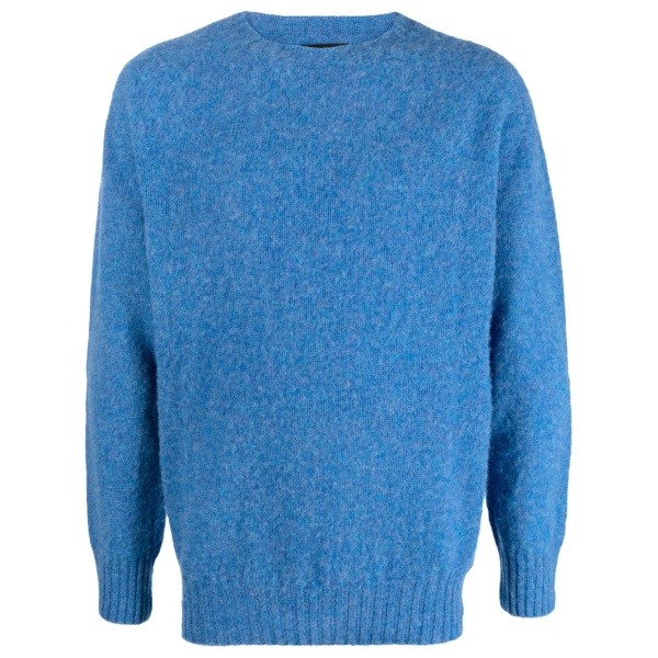 crew-neck wool jumper