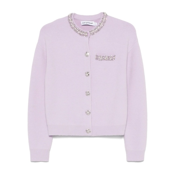 crystal-embellished cardigan