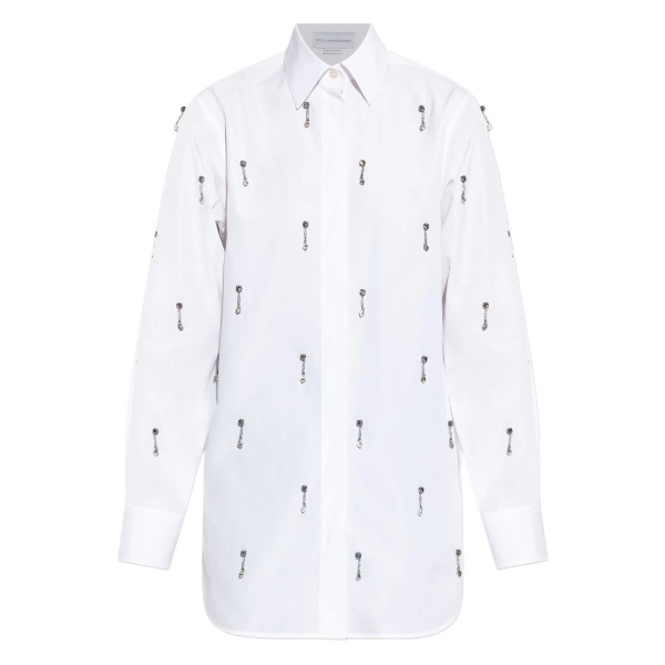 crystal-embellished shirt