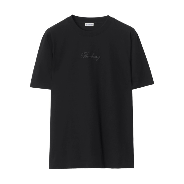 cursive logo cotton T-shirt