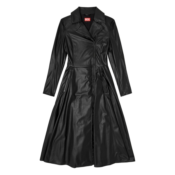 D-Ragon zipped midi dress