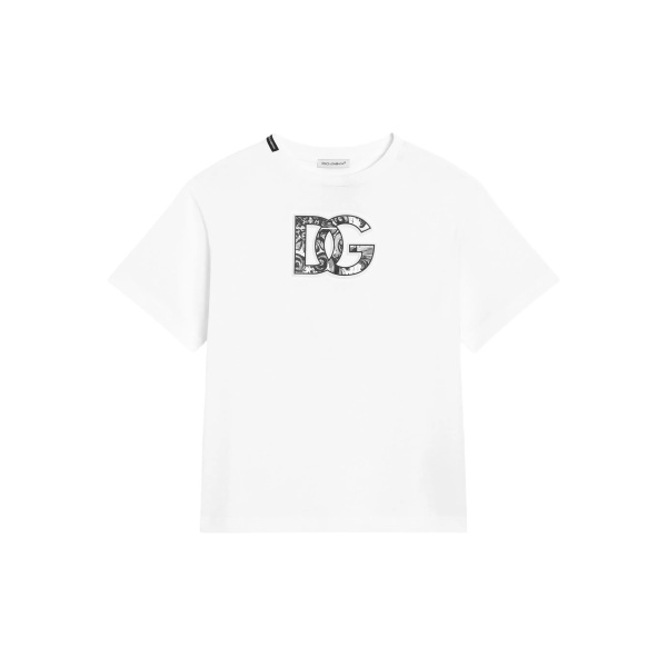 DG logo-print jersey T-shirt