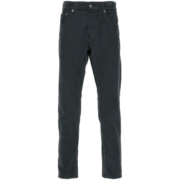 Dian mid-rise slim-fit trousers