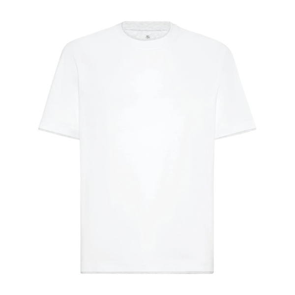 double-layer cotton T-shirt