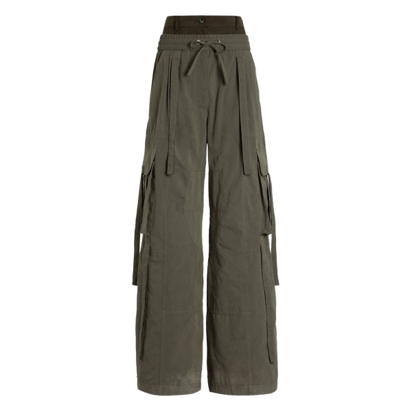drawstring cargo pants