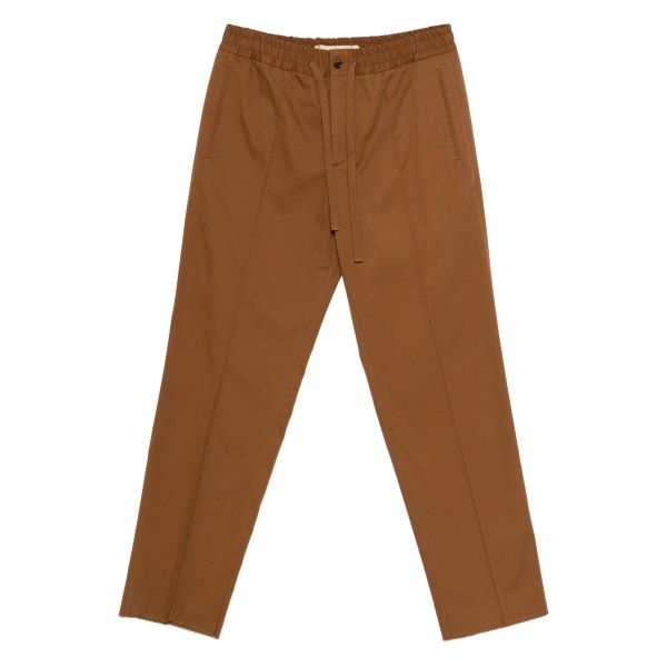 drawstring panelled trousers