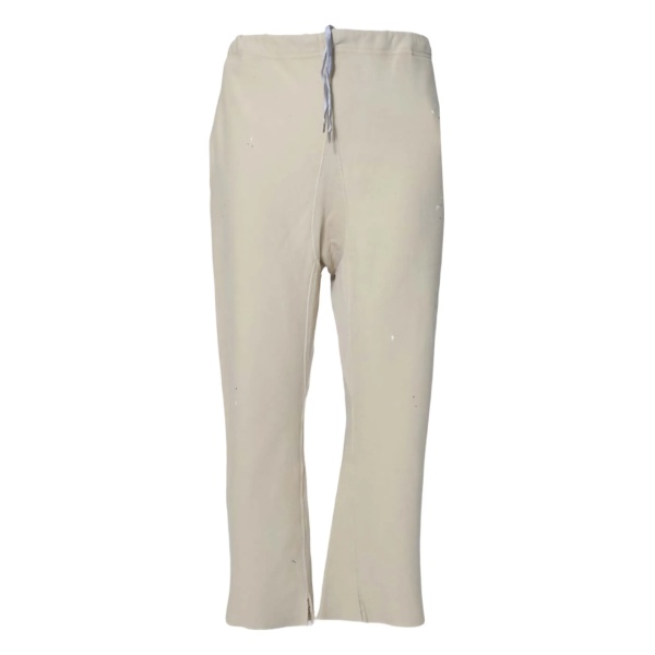 drawstring-waist cropped trousers