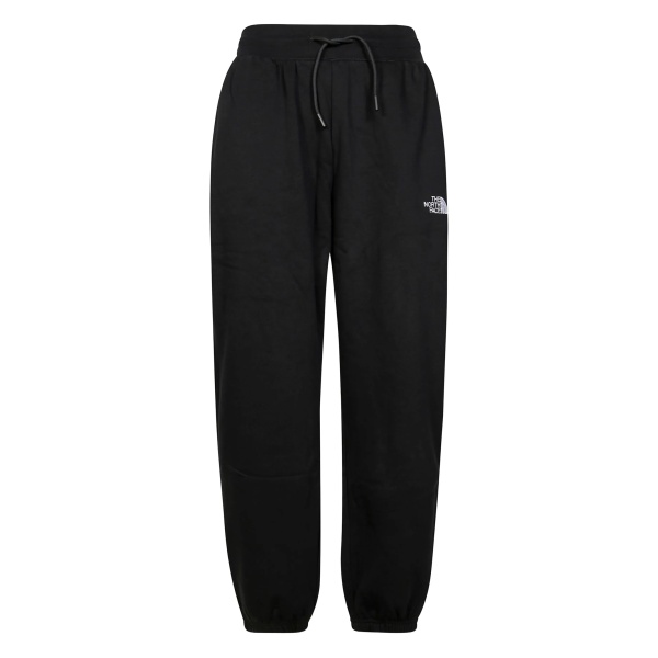 elastic-waist cuffed track pants