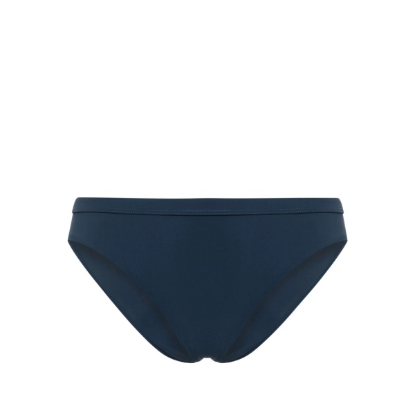 elasticated-waistband bikini bottom